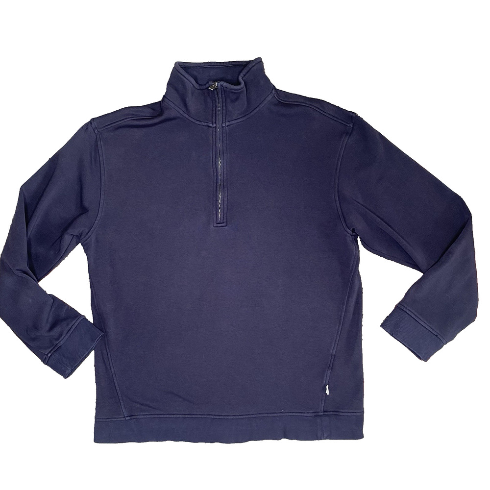 UGG Pullover Mens Large Zeke Quarter Zip Sweater Casual Athleisure Long Sleeve